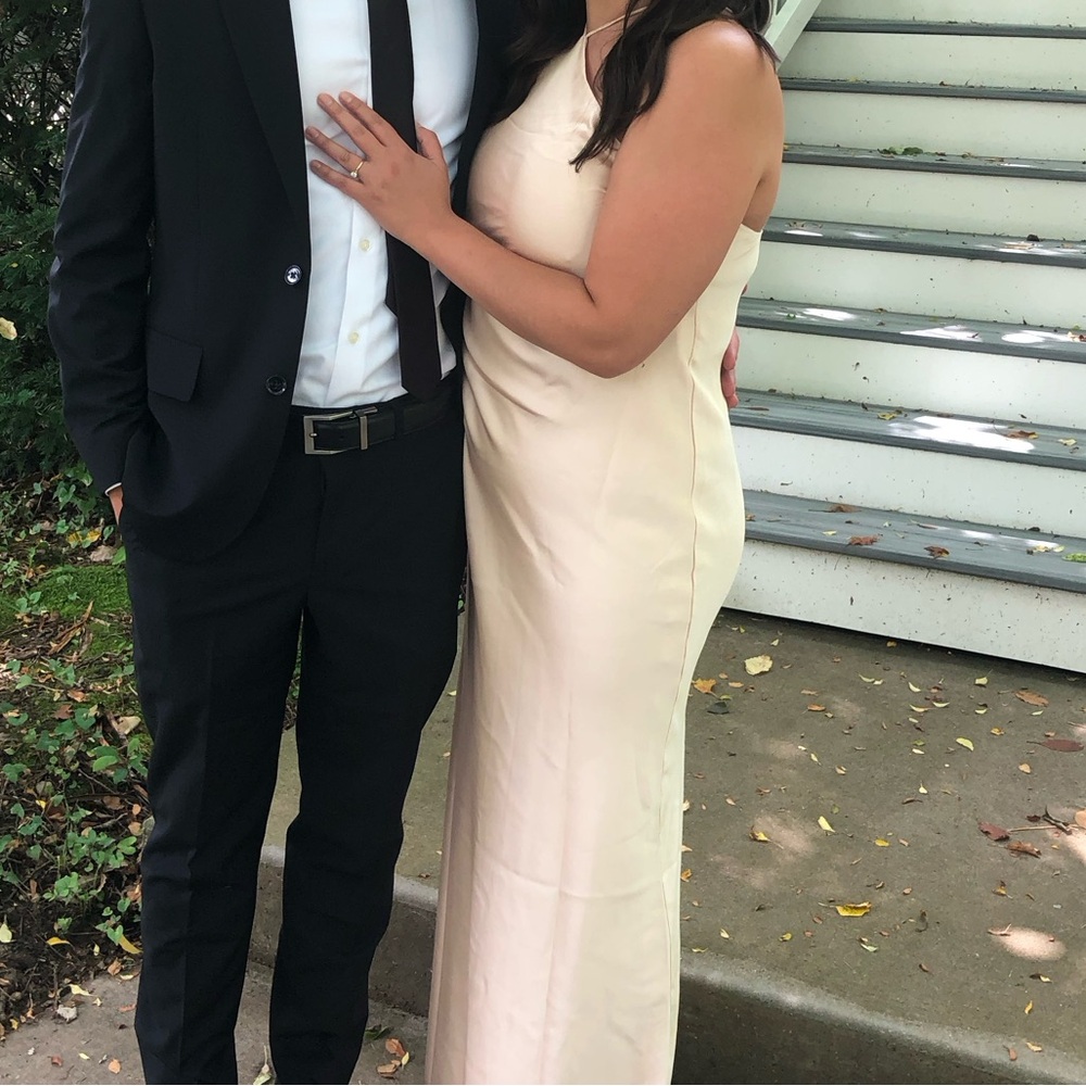 Billy J Bridesmaid dress in champagne